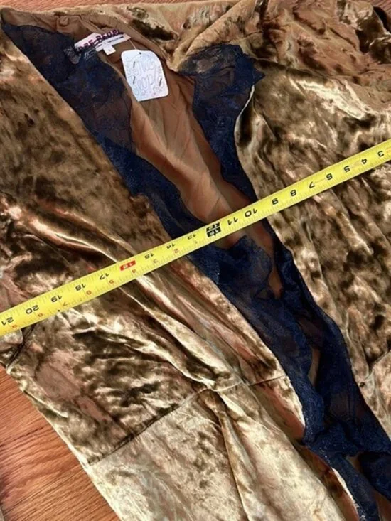 Free People Raveena Duster Golden Combo size Large NWT - Picture 8 of 14